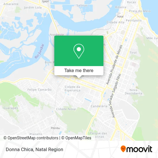 Donna Chica map