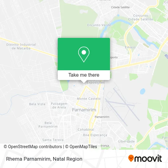 Rhema Parnamirim map