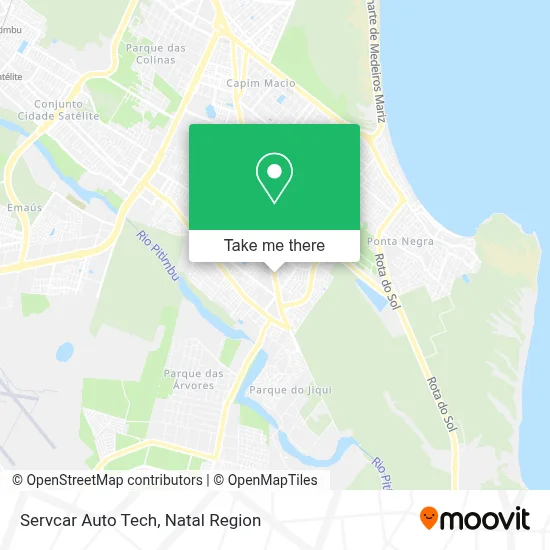 Servcar Auto Tech map