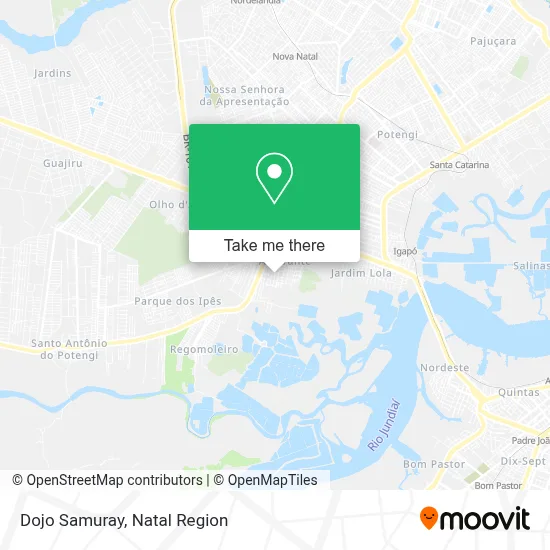 Dojo Samuray map