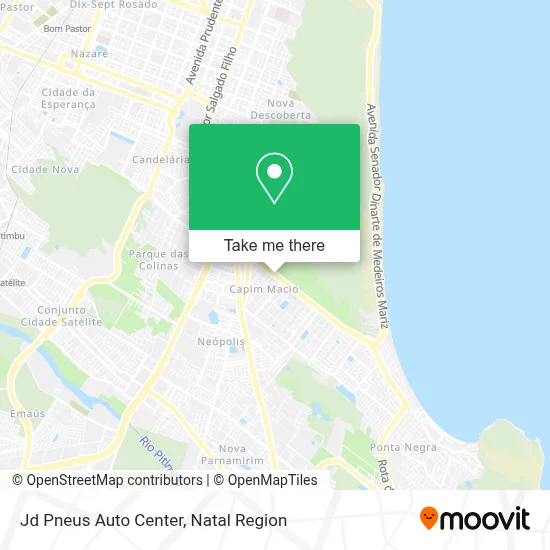 Jd Pneus Auto Center map