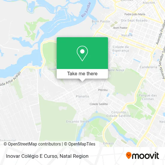 Inovar Colégio E Curso map