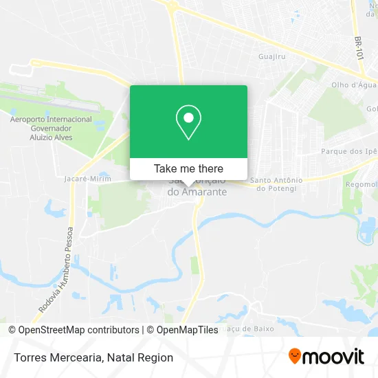 Torres Mercearia map