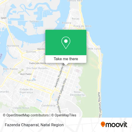 Fazenda Chaparral map