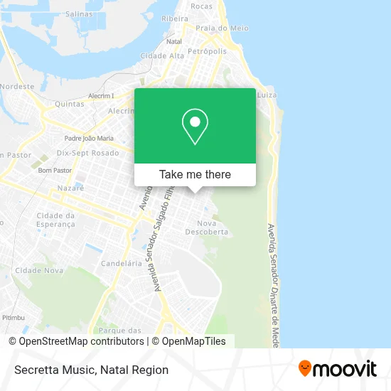Secretta Music map