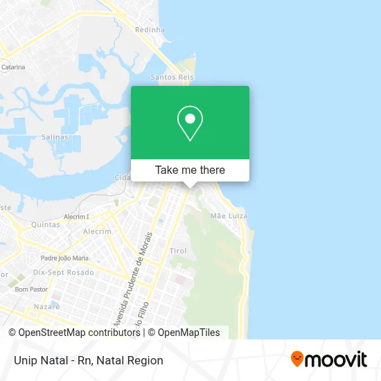Unip Natal - Rn map