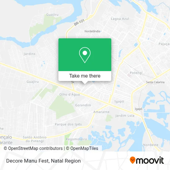 Decore Manu Fest map