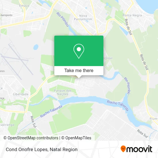Cond Onofre Lopes map
