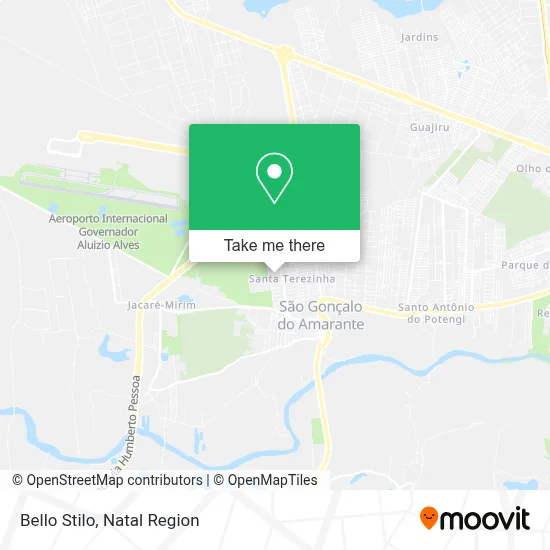 Bello Stilo map