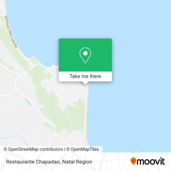 Restaurante Chapadao map
