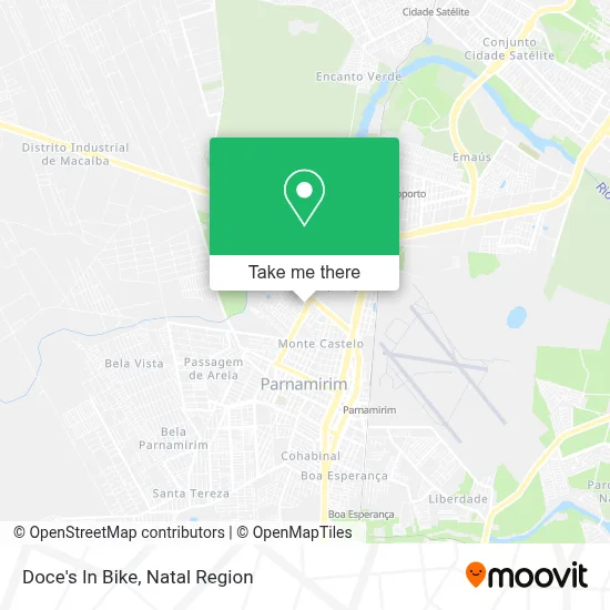 Doce's In Bike map