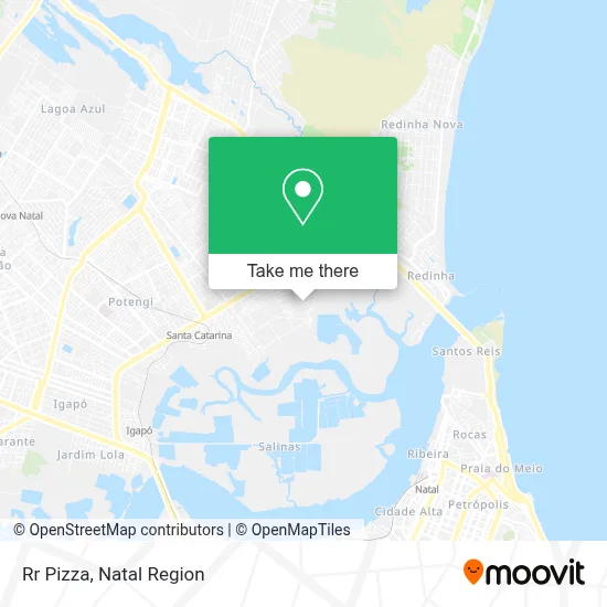 Rr Pizza map