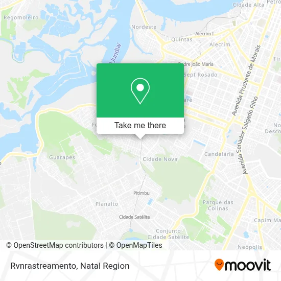 Rvnrastreamento map