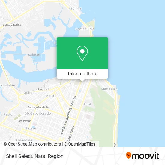 Shell Select map