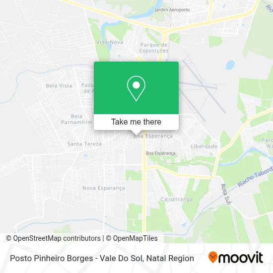 Posto Pinheiro Borges - Vale Do Sol map