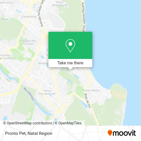 Pronto Pet map
