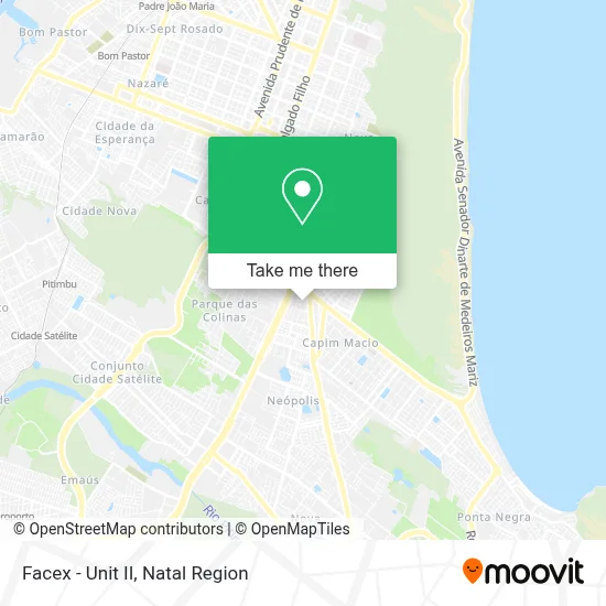 Facex - Unit II map