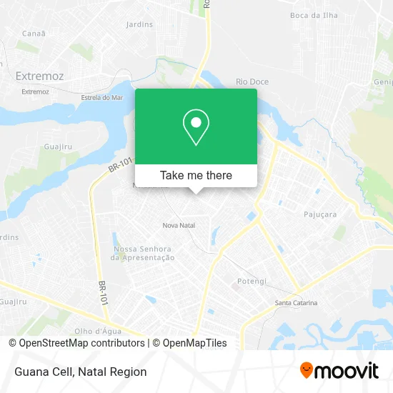 Guana Cell map
