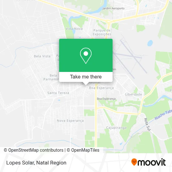 Lopes Solar map