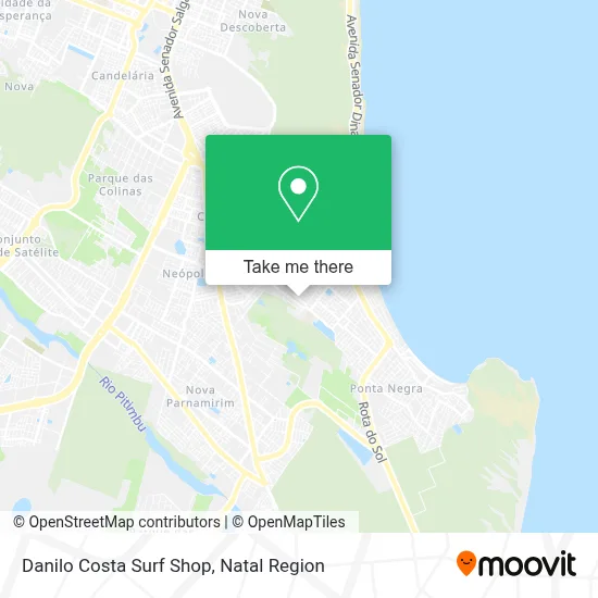 Danilo Costa Surf Shop map