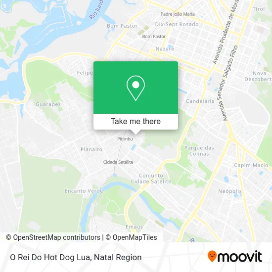 O Rei Do Hot Dog Lua map