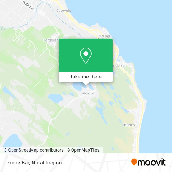 Prime Bar map