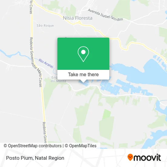 Posto Pium map