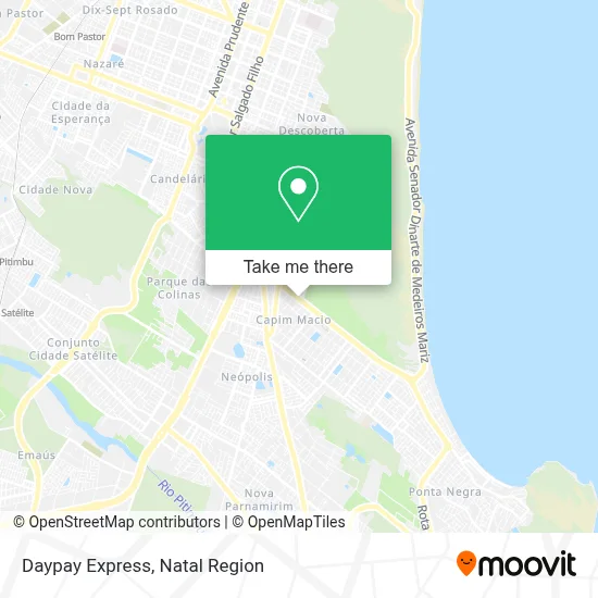 Daypay Express map