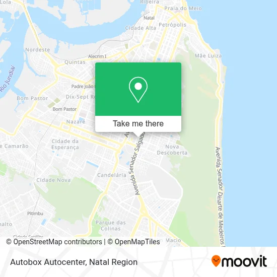 Autobox Autocenter map