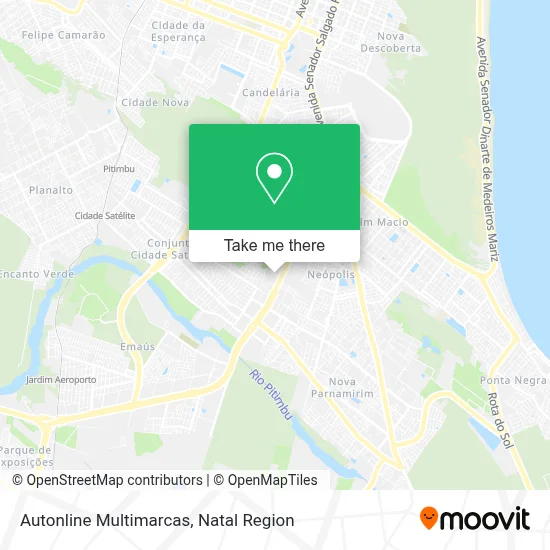 Autonline Multimarcas map