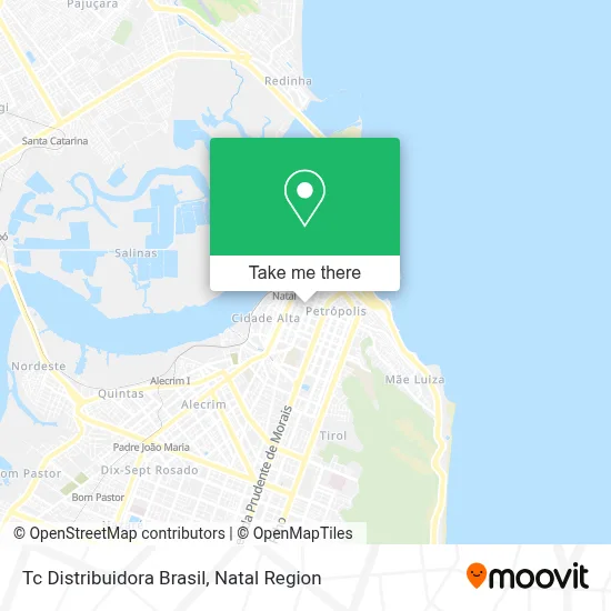 Tc Distribuidora Brasil map