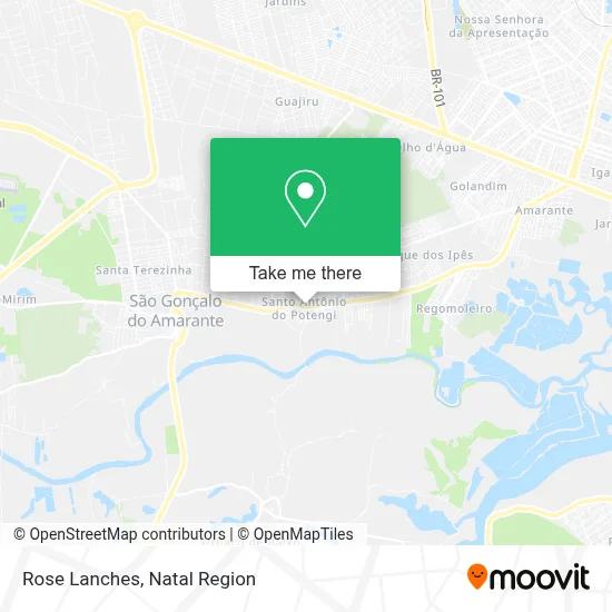 Rose Lanches map