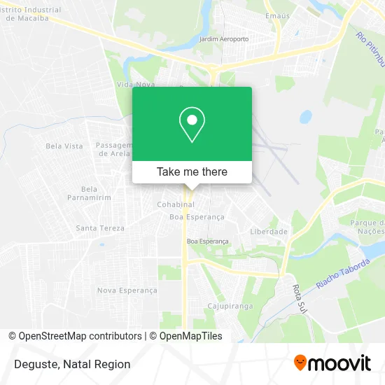 Deguste map