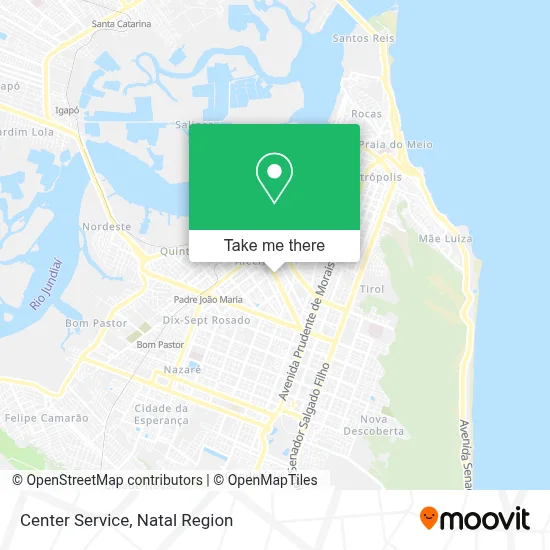 Center Service map