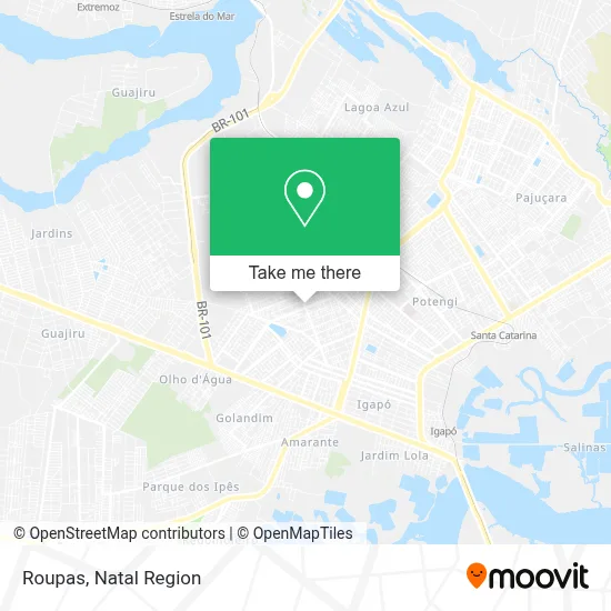 Roupas map