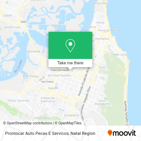 Prontocar Auto Pecas E Servicos map