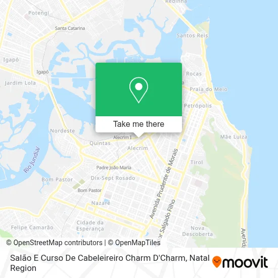 Salão E Curso De Cabeleireiro Charm D'Charm map