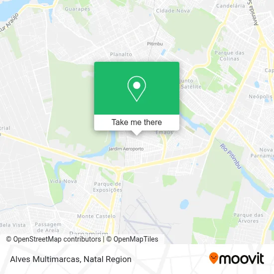 Alves Multimarcas map