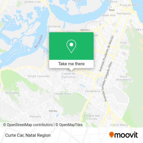 Curte Car map