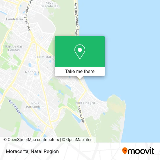 Moracerta map