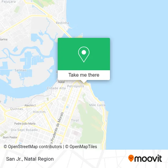 San Jr. map