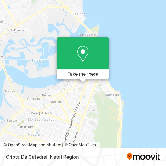 Cripta Da Catedral map