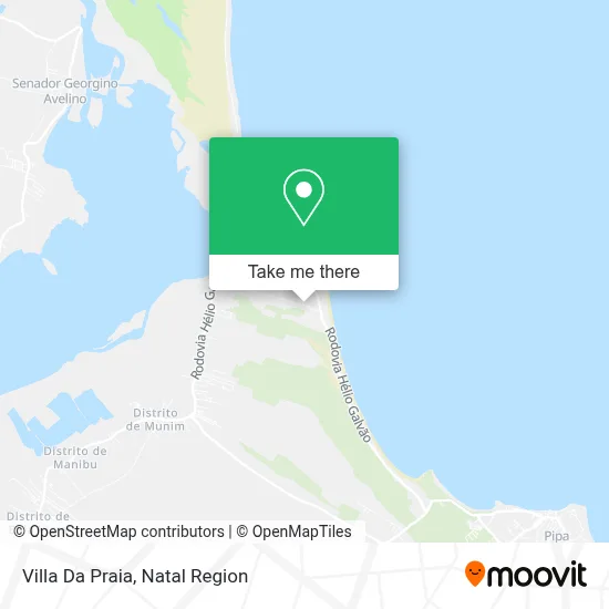 Villa Da Praia map