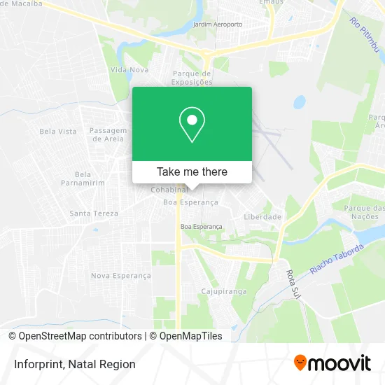 Inforprint map
