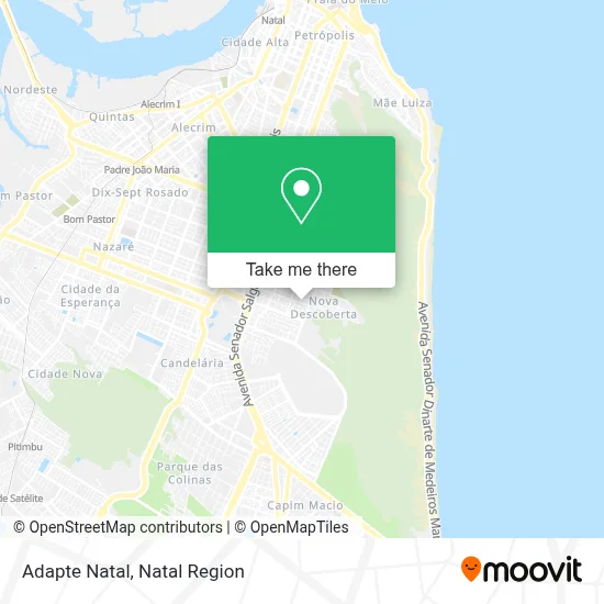 Adapte Natal map