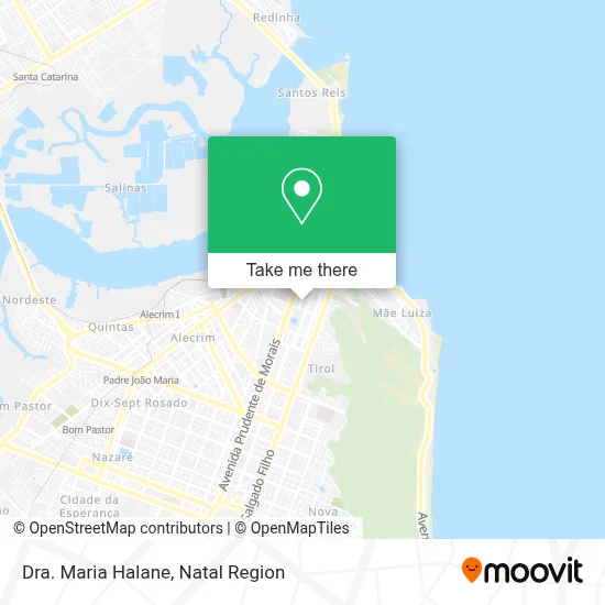 Dra. Maria Halane map