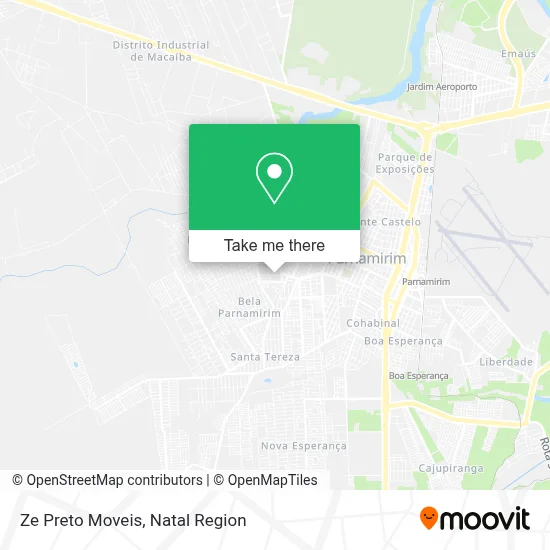 Ze Preto Moveis map