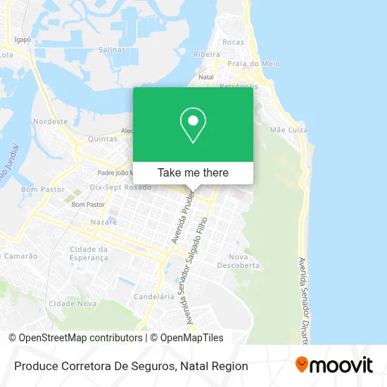Produce Corretora De Seguros map