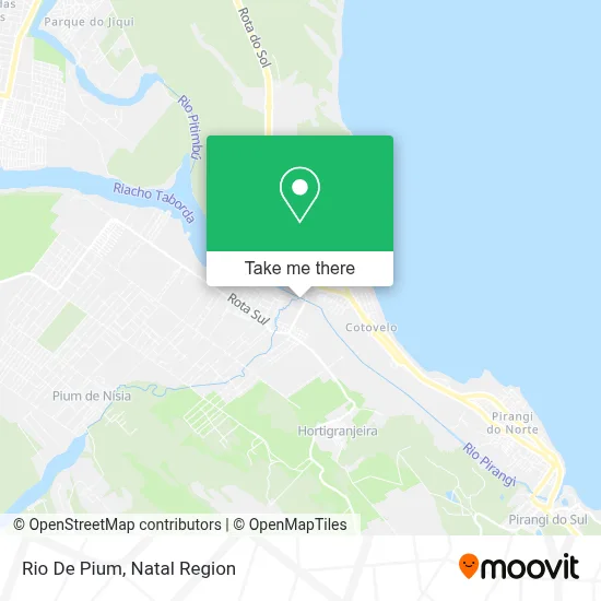 Rio De Pium map