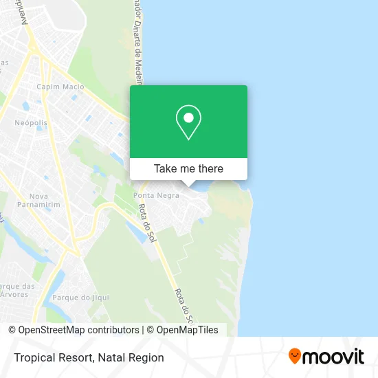 Tropical Resort map